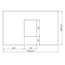 Столешница под раковину Allen Brau Priority 70 1.31009.GR-S Графит структ