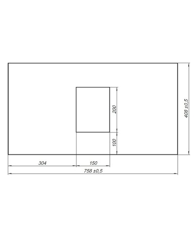 Столешница под раковину Allen Brau Priority 80 1.31010.B-S Бежевый структ