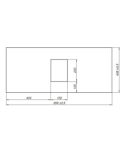 Столешница под раковину Allen Brau Priority 100 1.31011.G Графит