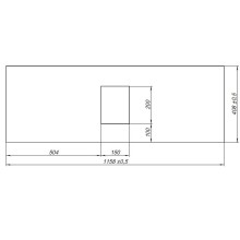 Столешница под раковину Allen Brau Priority 120 1.31012.G-S Серый структ