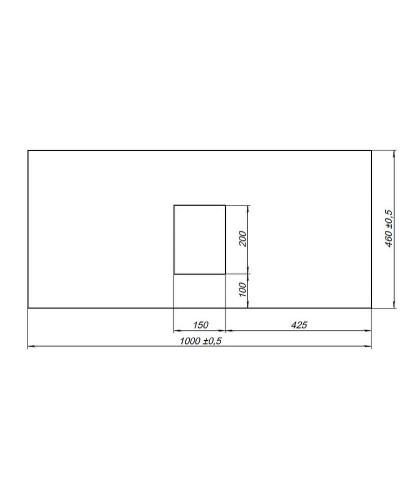 Столешница под раковину Allen Brau Infinity 100 1.21012.B-S Бежевый структ