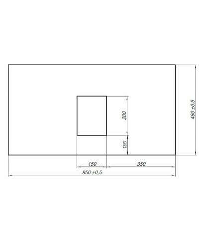 Столешница под раковину Allen Brau Infinity 85 1.21011.B-S Бежевый структ
