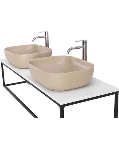 Столешница под раковину BelBagno 120 EK-120-2-BO Bianco Opaco