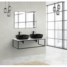 Столешница под раковину BelBagno 140 EK-140-2-BL Bianco Lucido