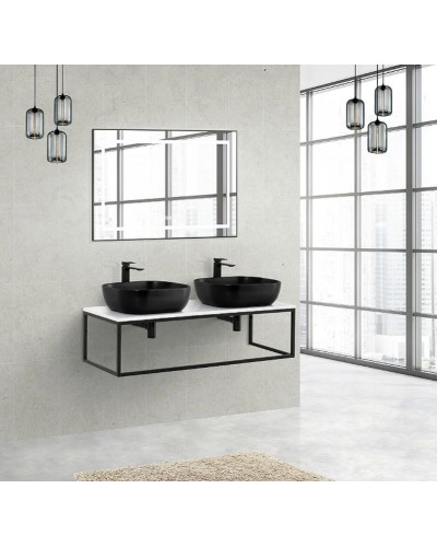 Столешница под раковину BelBagno 140 EK-140-2-BL Bianco Lucido