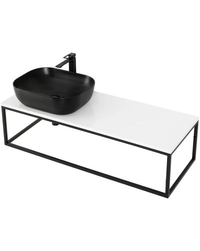 Столешница под раковину BelBagno 120 EK-120-AS-BL-L Bianco Lucido