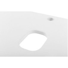 Столешница под раковину BelBagno 120 EK-120-AS-BL-R Bianco Lucido