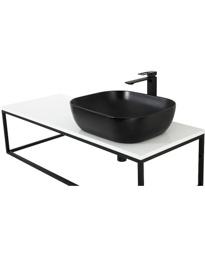 Столешница под раковину BelBagno 120 EK-120-AS-BL-R Bianco Lucido