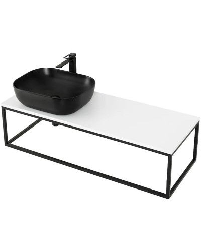 Столешница под раковину BelBagno 120 EK-120-AS-BO-L Bianco Opaco