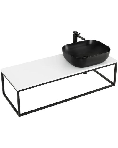 Столешница под раковину BelBagno 120 EK-120-AS-BO-R Bianco Opaco