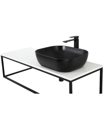 Столешница под раковину BelBagno 120 EK-120-AS-BO-R Bianco Opaco