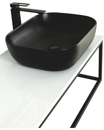 Столешница под раковину BelBagno 120 EK-120-AS-BO-R Bianco Opaco