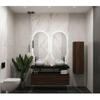 Столешница под раковину Boheme Armadi Art Flat 140 869-140-NM Черный мрамор