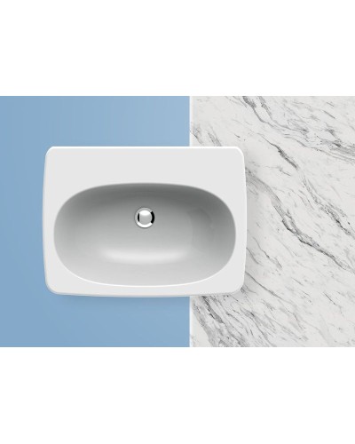 Раковина Artceram Civitas 68 CIL001 01 00 Белая