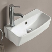 Раковина CeramaLux 45 9055 Белая