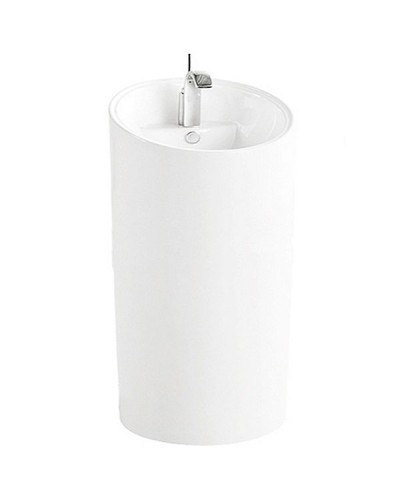 Раковина CeramaLux 48 P7030L Белая