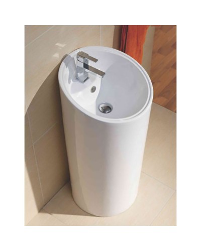 Раковина CeramaLux 48 P7030L Белая