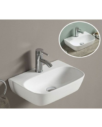 Раковина CeramaLux 43 78401 Белая