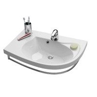 Умывальник 78 см Ravak Rosa Comfort L с полотенцедержателем XJ8L1100000