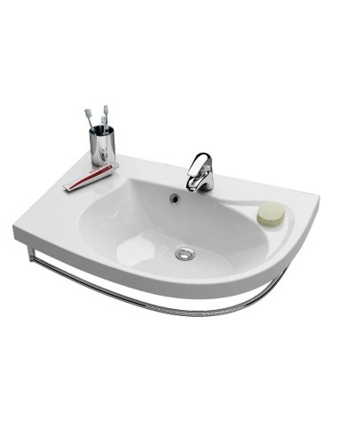 Умывальник 78 см Ravak Rosa Comfort L с полотенцедержателем XJ8L1100000