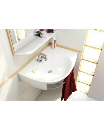 Умывальник 78 см Ravak Rosa Comfort Plus R с полотенцедержателем XJ0P1100000