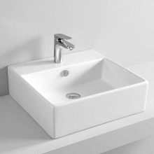 Раковина Artceram Quadro 50 QUL002 01 00 Белая глянцевая