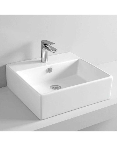 Раковина Artceram Quadro 50 QUL002 01 00 Белая глянцевая