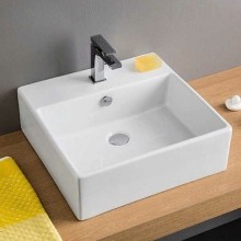 Раковина Artceram Quadro 50 QUL002 01 00 Белая глянцевая