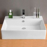 Раковина Artceram Quadro 50 QUL002 01 00 Белая глянцевая