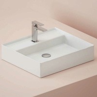 Раковина Artceram Scalino 55 SCL007 05 00 Белая матовая