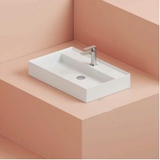 Раковина Artceram Scalino 75 SCL008 01 00 Белая глянцевая