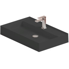 Раковина Artceram Scalino 75 SCL008 17 00 Черная матовая