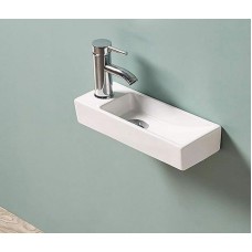 Раковина CeramaLux 38 9048FR Белая