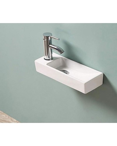 Раковина CeramaLux 38 9048FR Белая