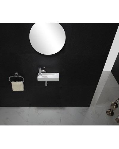 Раковина CeramaLux 38 9048FR Белая