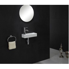 Раковина CeramaLux 38 9048FR Белая