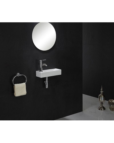 Раковина CeramaLux 38 9048FR Белая