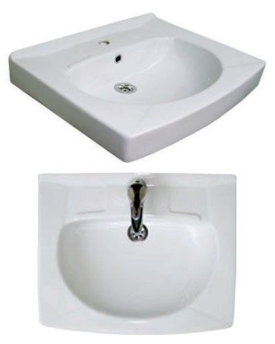 Раковина Santek Пилот 60 на стиральную машину Белая