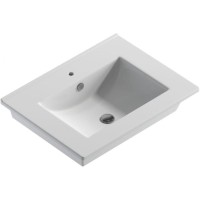 Раковина Sanita Luxe Quadro 60 QDR60SLWB01 Белая