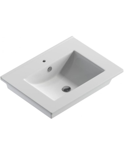 Раковина Sanita Luxe Quadro 60 QDR60SLWB01 Белая