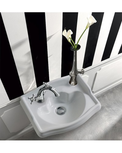 Раковина Kerasan Retro 41 103301x0 Белая