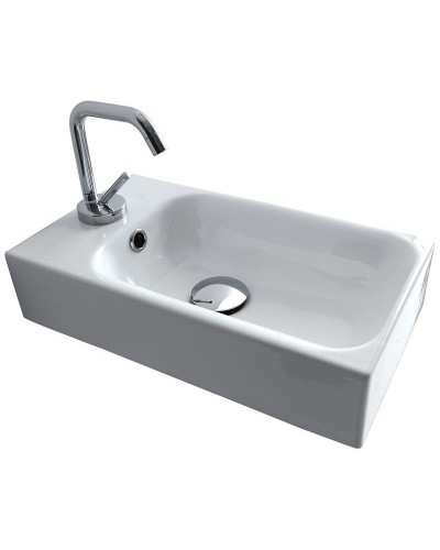 Раковина Kerasan Cento 45 353701Lx1 Белая