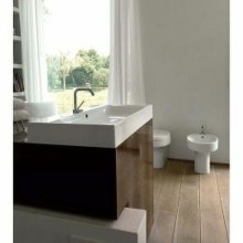 Раковина Kerasan Cento 80 353301x1 Белая