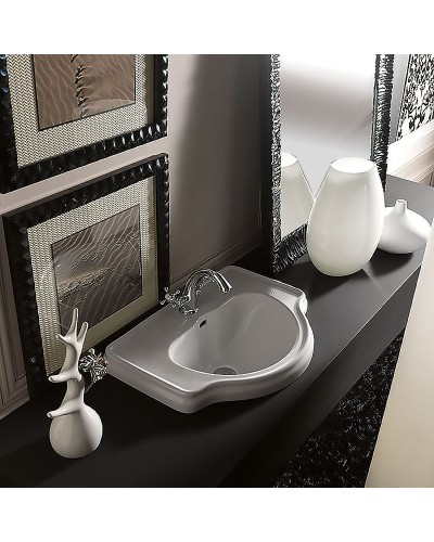 Раковина Kerasan Retro 62 103001x1 Белая