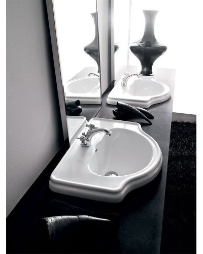 Раковина Kerasan Retro 62 103001x1 Белая