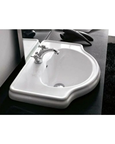 Раковина Kerasan Retro 62 103001x1 Белая