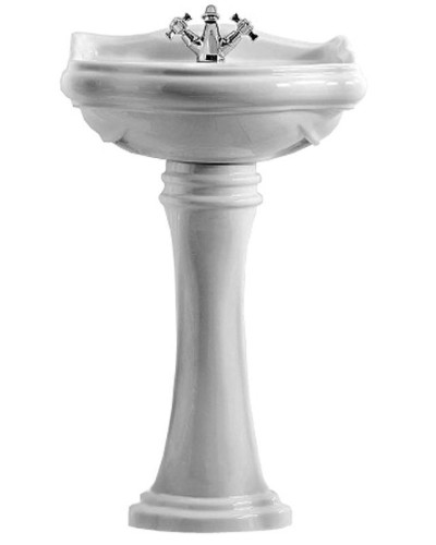 Раковина Kerasan Retro 55 104501x1 Белая