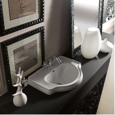 Раковина Kerasan Retro 55 104501x1 Белая