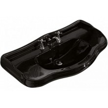 Раковина Kerasan Retro 100 105004 nerox1 Черная блестящая