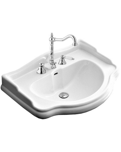 Раковина Kerasan Retro 55 104501x3 Белая